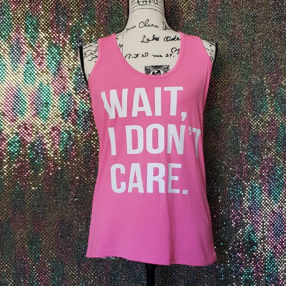 Electric Pink Racer Back Tank NWOT - Picture 1 of 2